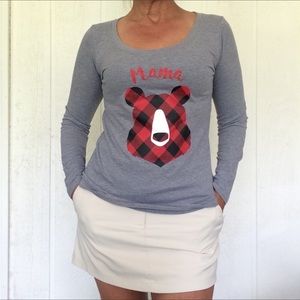 TARGET WONDERSHOP MAMA BEAR SLEEP SHIRT SMALL